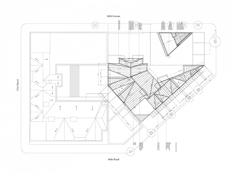 Roof Deck at MoMA PS1 (plan)
